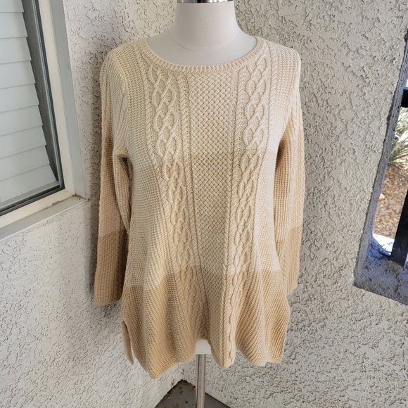Pierre Cardin Sweaters - Pierre Cardin Cable Knit Sweater